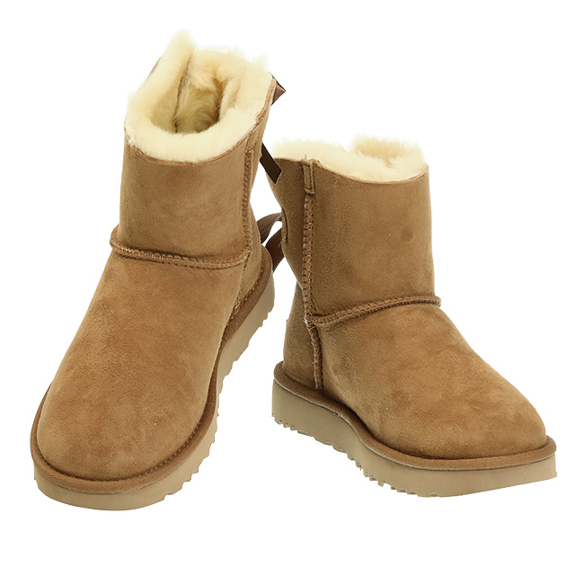 uggs with ribbon ties