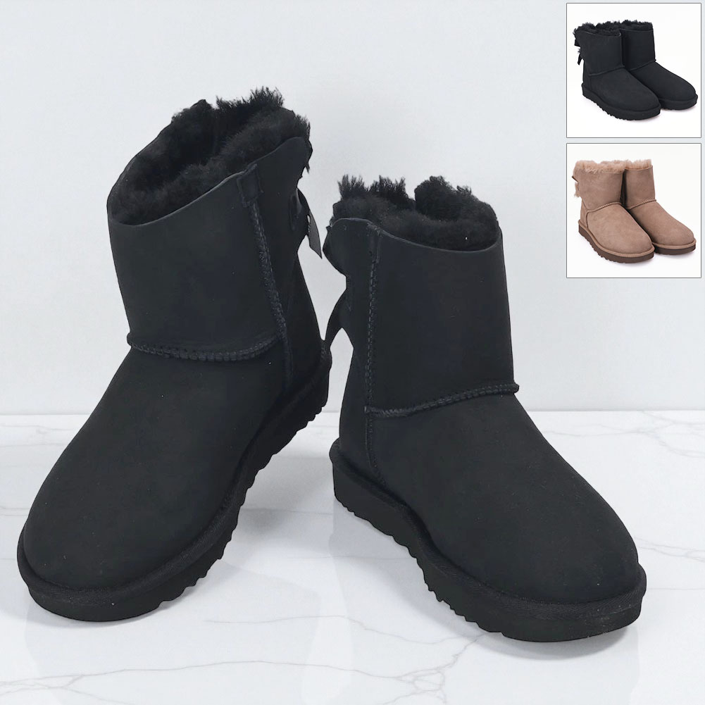 楽天市場】アグ ナベア リボン ムートン ミニブーツ 1012808 UGG