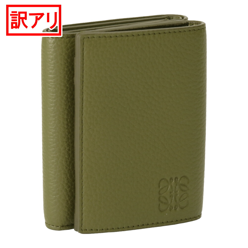 ◆完売前に◆【LOEWE】Anagram レザーウォレット ロエベ LOEWE LOEWE 三つ折り財布 ANAGRAM TRIFOLD 6 C821TR2X