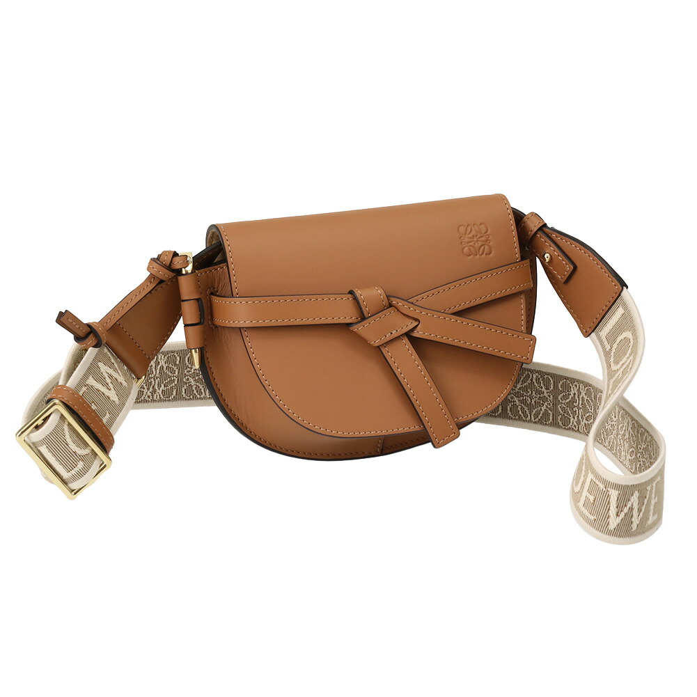 【ロエベ LOEWE】パズルバムバッグ ミニ（クラシックカーフ） パズルエッジ バムバッグ ミニ（クラシックカーフ） グレー - LOEWE