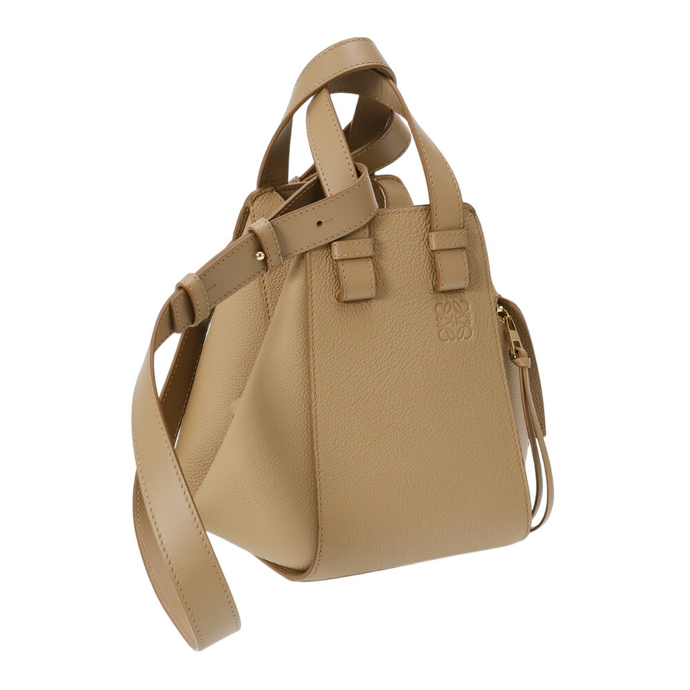 LOEWE 縦型Tポケット ショルダーバッグ Vertical T Pocket in soft grained calfskin Black - LOEWE