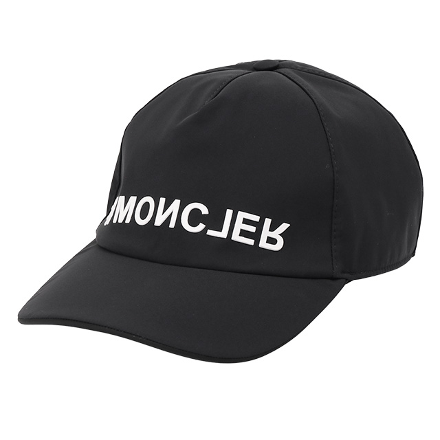 感謝価格タイムセール️新品モンクレールベースボールキャップBLACK 帽子