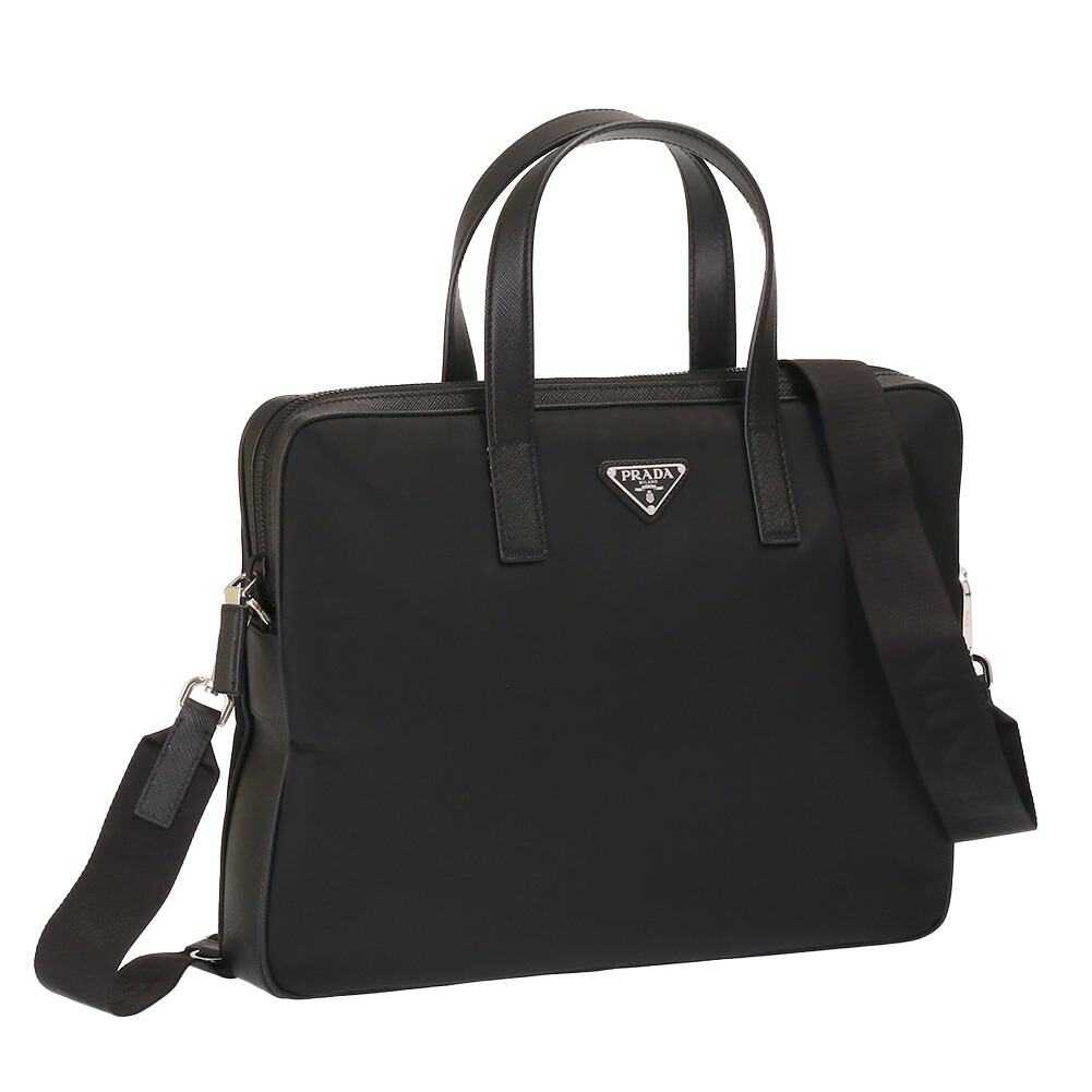 楽天市場】【P5倍】プラダ／PRADA 型押しレザー・2WAYメンズ
