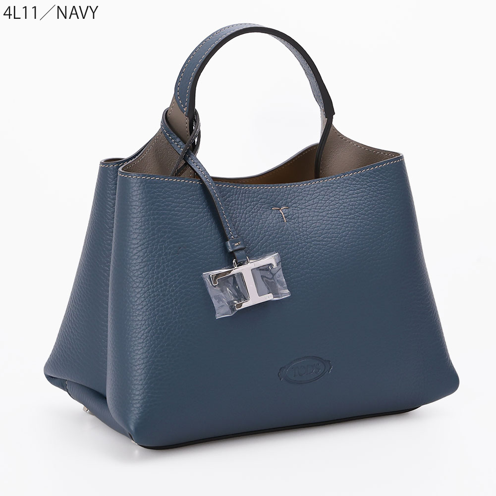 【P5倍】トッズ／TOD'S"レザー バッグ マイクロ" T タイムレス 2WAYハンド&ショルダーバッグ XBWAPAEL000 QRI (ブラック・ブラウン・ホワイト・グレー・ナチュラル・ベージュ) B999・9P13・ 2L64・9P09・4L11・9O15・4L62・4L63・4L64・6L25[返品OK]