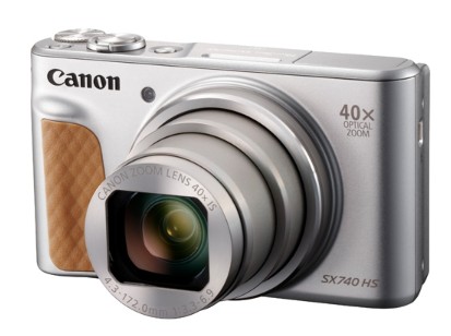 在庫あり【送料無料】Canon・キヤノン PS-SX740 SL 光学40倍ズームチルト液晶デジカメ パワーショット PowerShot SX740 HS シルバー【転送不可】【unable to transfer】【KK9N0D18P】【