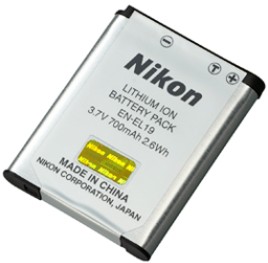 【楽天市場】ニコン Nikon リチウムイオン リチャージャブルバッテリー デジカメ クールピクス 充電池 EN-EL19：いまどき本舗