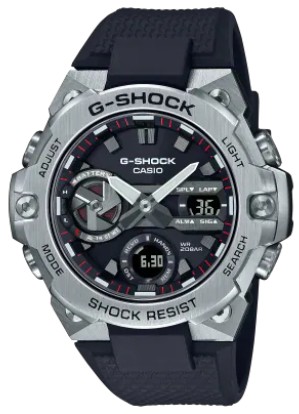 【貨物輸送無料】カシオ CASIO ソーラーウオッチ G-SHOCK G-STEEL GST-B400-1AJF