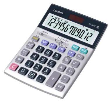 【貨物輸送無料】カシオ CASIO 本格実務計算器 12桁 DS-20DC-N