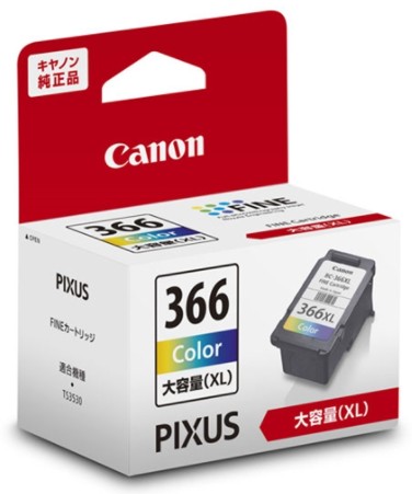楽天市場】BC-366XL 3色カラー 大容量 CANON インクカートリッジ 純正
