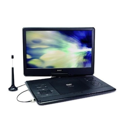 【送料無料】アズマ ポータブル DVDプレーヤー 14型 フルセグ対応 EAST EA-PD14FSA【スーパーロジ】【対応】
