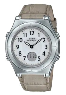 【送料無料】CASIO カシオ LWA-M145L-8AJF wave ceptor レディース 女性用ソーラー電波時計
