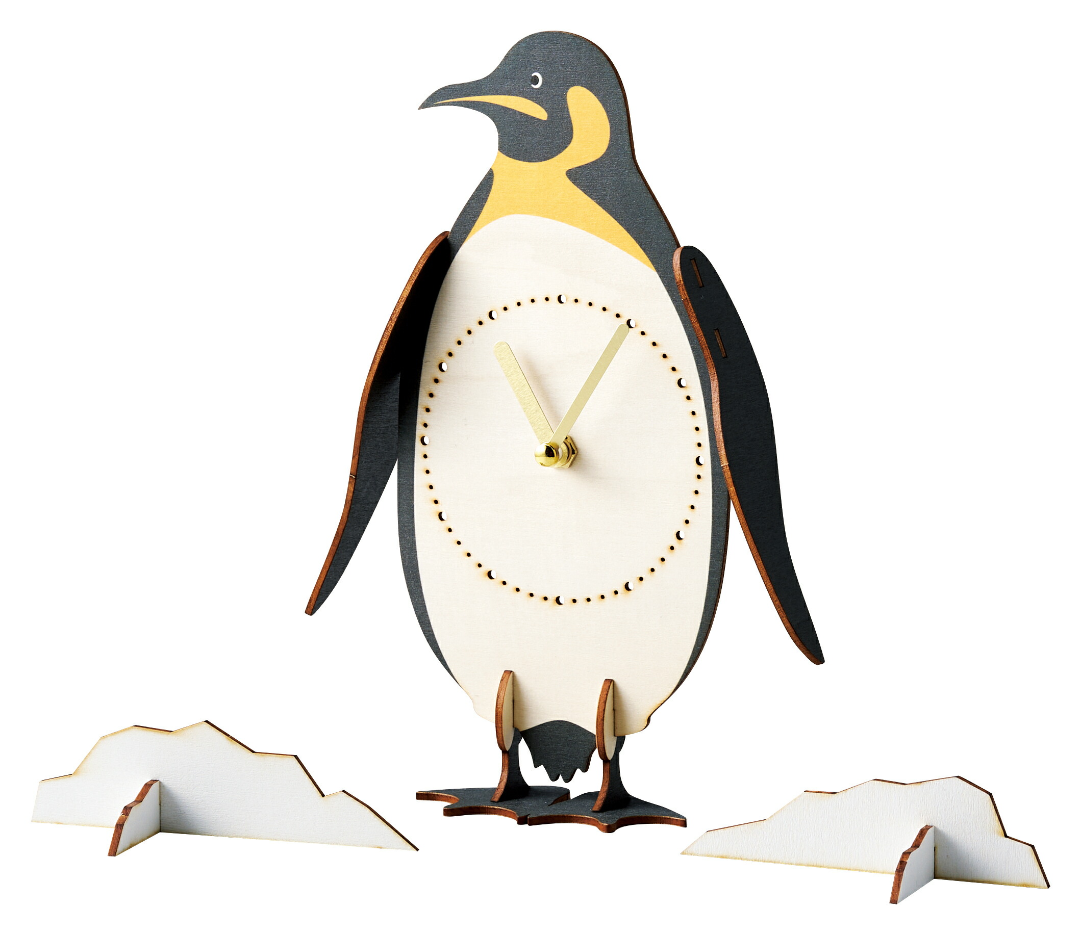 サントリー ペンギンズバー 時計 楽天市場】クロックパズル ペンギン ウッドパズル CLOCK PUZZLE 組立