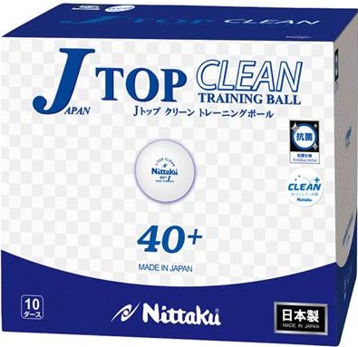 【送料無料】Nittaku ニッタク NB1744 Jトップクリーントレキュウ 10ダース ボール 卓球 日卓