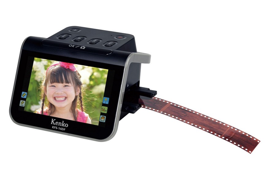 【貨物輸送無料】ケンコー Kenko KFS-14DF 5in液晶写真フィルムスキャナ ケンコー・トキナー