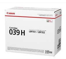 【貨物輸送無料】 Canon キヤノン トナーカートリッジ039H キヤノン純然たる品