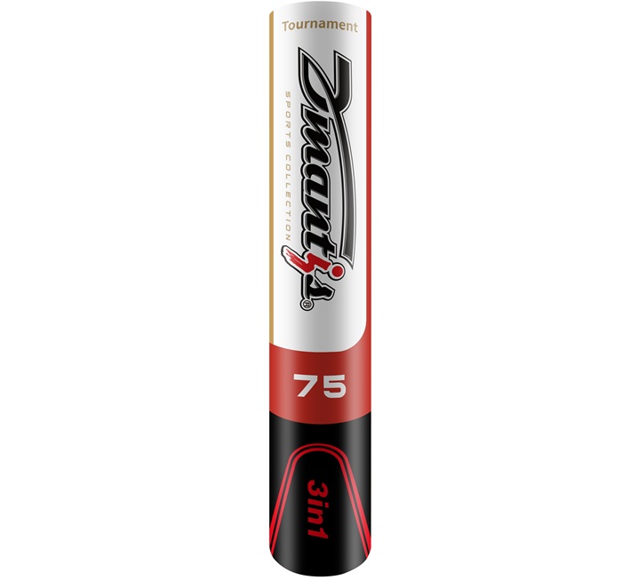 【送料無料】アイベックスポーツ ハイブリットシャトル 3in1 HYBRID SHUTTLECOCKS D75 DM-2075-NO3
