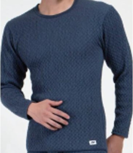 楽天市場】ひだまり健康肌着 チョモランマ 紳士長袖丸首シャツ