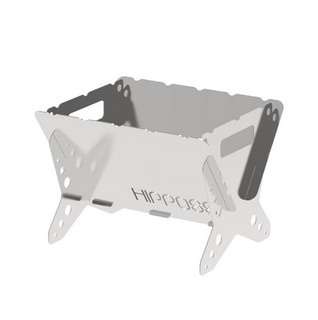 【貨物輸送無料】Nakabayashi ナカバヤシ HPS-OFS01SL かがり火台S／しろがね色