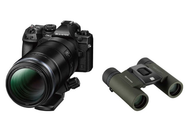 【貨物輸送無料】OM SYSTEM OM-1 Mark II 100-400粍 II 超望遠水晶体一揃いの道具 デジタル写真機