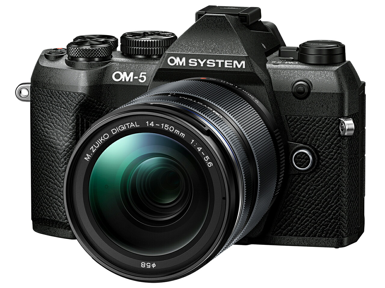 【貨物輸送無料】OM SYSTEM OM-5 Mark II 黒いこと 14-150粍 II 水晶体一揃いの道具