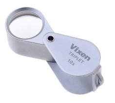 【ゆうパケットで貨物輸送無料】Vixen・ビクセン  ルーペ 金属元素保持者 DL17