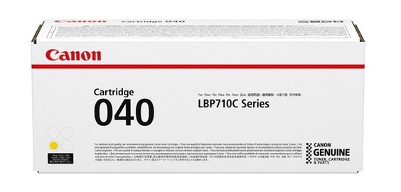 【貨物輸送無料】Canon キヤノン トナーカートリッジ 040 Y (黄色)【キヤノン完全無欠品】