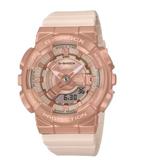 【貨物輸送無料】【国内定め事品】  CASIO・カシオ  GM-S110PG-4AJF  ANALOG-DIGITAL  WOMEN  G-SHOCK  ジーショック  ウオッチ