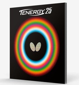 【ゆうパケットで送料無料】バタフライ タマス 05810 テナジー25　278　ブラック トクアツ 卓球用ラバー ハイテンション裏ラバー
