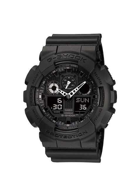 【貨物輸送無料】【国内置き目品】CASIO・カシオ ウオッチ G-SHOCK ジーショック GA-100-1A1JF