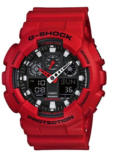 【国内置き目品】 【貨物輸送無料】CASIO・カシオ GA-100B-4AJF G-SHOCK ウオッチ