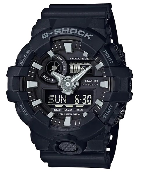 【国内置き目品】 【貨物輸送無料】CASIO・カシオ GA-700-1BJF G-SHOCK ウオッチ