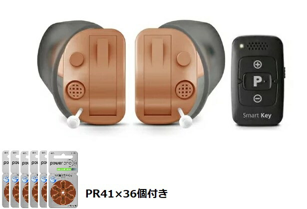 【4/30までポイント10倍】 【送料無料】 オンキョー ONKYO OHS-D31 KIT 耳あな型 補聴器 両耳用  PR41 予備電池36個付き