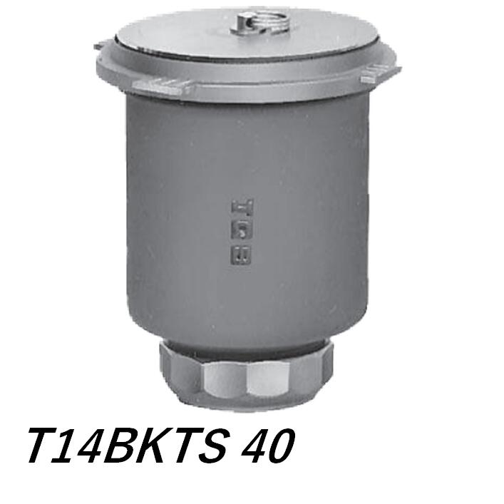 伊藤鉄工 T14BKTS 40 差込型 ステンレス鋼製共栓、枠付き添い人 流し落とし穴 大きさ40 IGS