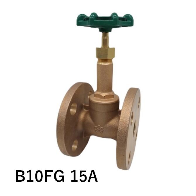 大和バルブ B10FG-15A ゲートバルブ フランジ 10K JIS準拠品