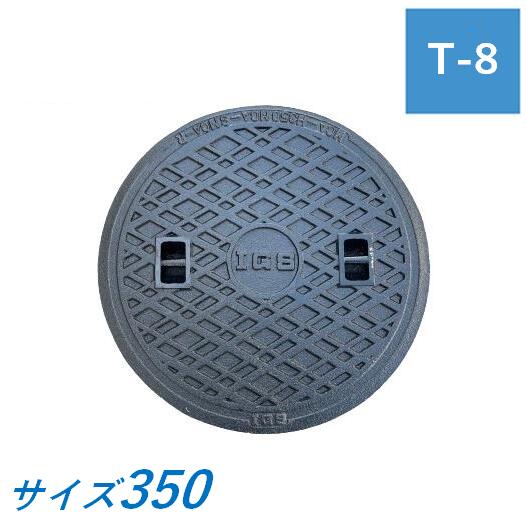 蓋のみ 伊藤鉄工 MCAH350  マンホール 鉄蓋 350 T-8 MCAH 受枠なし 中耐型マンホール 防臭マンホール上蓋 鋳鉄製 鋳込み IGS 貨物輸送無料