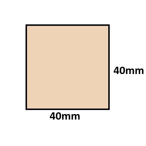 発泡角目地棒 正方形 40mm×40mm×L2000mm 24本入 HB-40|今戸屋建材 店