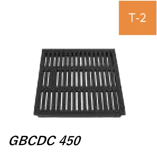 伊藤鉄工 IGS 鋳鉄製透かし彫り蓋 GBCDC-450 T-2 CD桝縁塊用透かし彫り蓋 軽掛け目型 ノン横すべり手合い ますぶた 角集まり 集水桝 角型