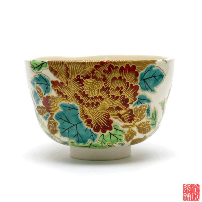 名取り草 茶碗 利昇 【 抹茶茶碗 春 】