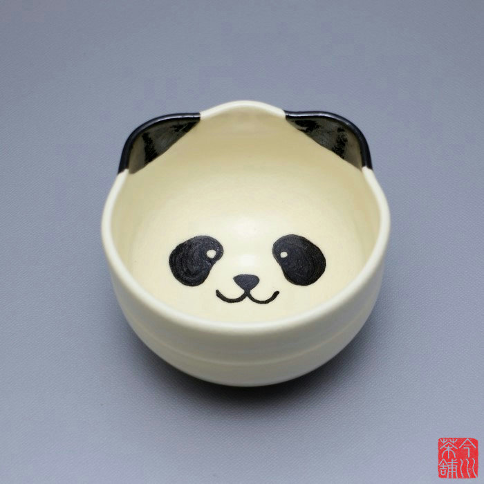 親子パンダ 入れ子茶碗 浅見与し三 京焼 - メルカリ
