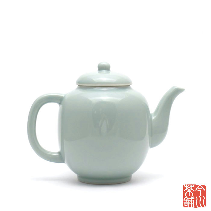 楽天市場】青磁 唐草 水注 【 煎茶道具 水指 水滴 水次