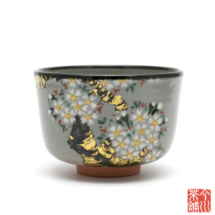 茶碗　寒牡丹 楽天市場】牡丹 茶碗 陶正山 【 抹茶茶碗 春 】 : 今川茶舗 楽天