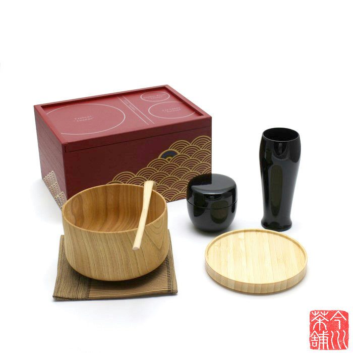 Ｍ２３６　御所籠　『竹編』『野点用』『茶器揃』　木箱　茶道具 茶器/茶道具 野立籠セット（野点籠セット）】 御所籠（時代籠