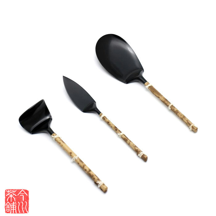 楽天市場】【茶器/茶道具 灰道具】 灰匙セット 三本組 煮色 : いまや