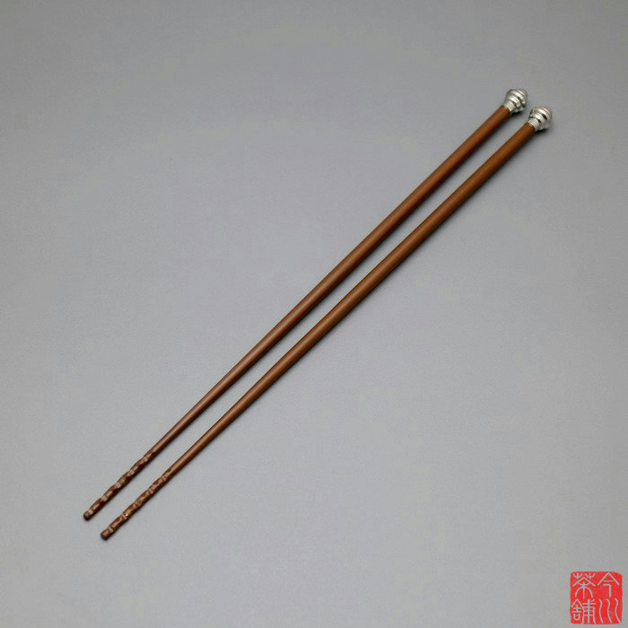 楽天市場】炉用桑柄火箸 利休形 13代 和田美之助 : 京都 茶道具 出野祐