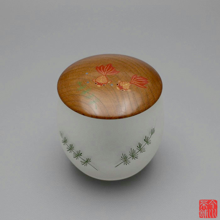 楽天市場】【茶器/茶道具 蓋置】 ガラス（硝子） さざえ 新倉