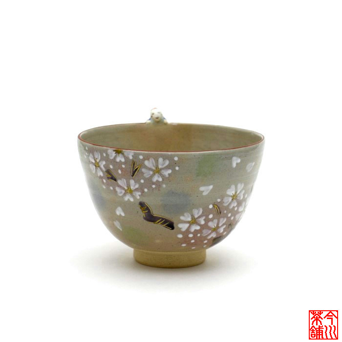 楽天市場】奈良絵 瑞鳥 小服 茶碗 昭山窯 【 抹茶茶碗 小茶碗 野点
