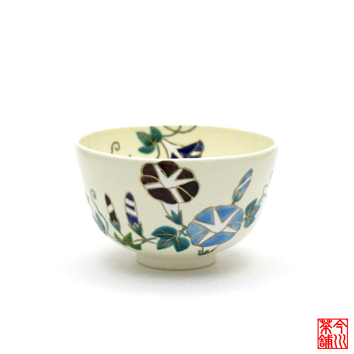 朝顔 茶碗 未来 【 抹茶茶碗 夏 】