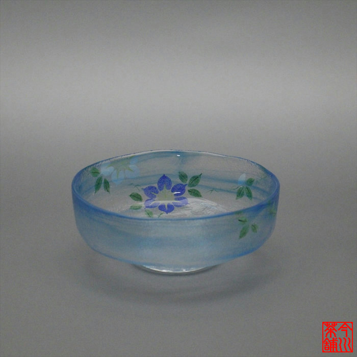 楽天市場】【茶道具】ガラス馬盥茶碗 鉄線 広畑久仁彦 作 化粧箱入り