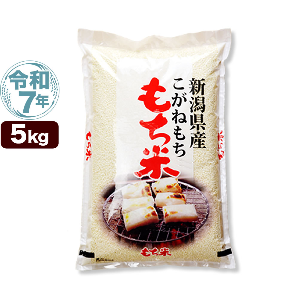 楽天市場】令和7年産 新潟産 こがねもち米 1kg 米 : お米プラザ新潟