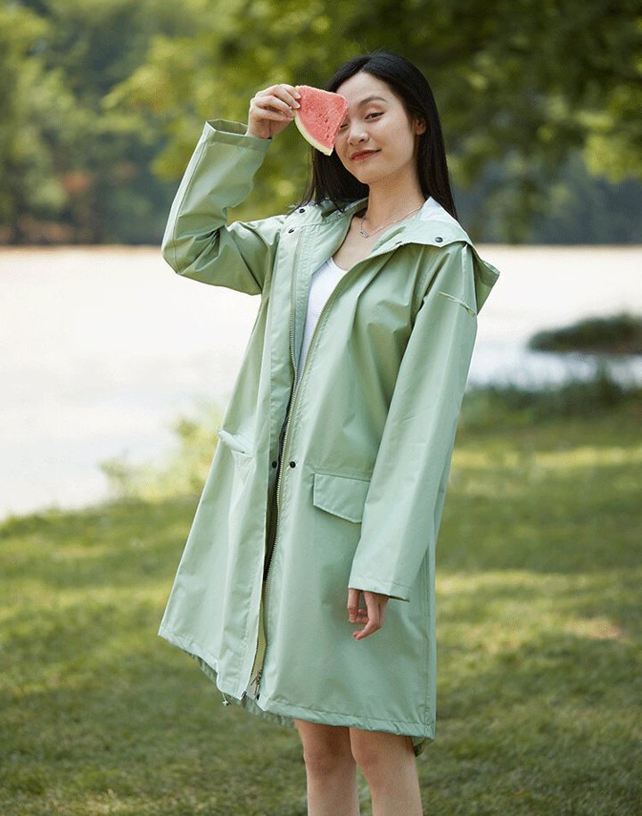 いよいよ人気ブランド レインコート 撥水 レディース トレンチコート 自転車 ロング レインコート